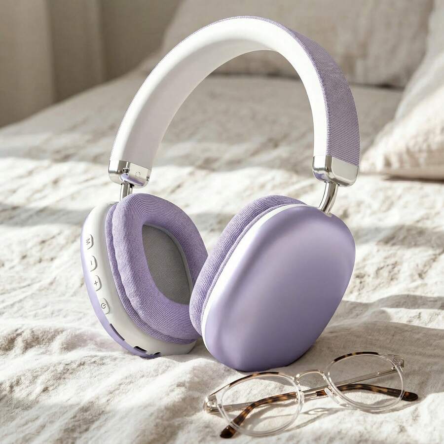 Cool Swivel Wireless Headphones, Minimalist Style Wireless Over-Ear Headphones, Cycling Running Hiking Sports Wireless Headphones, Competitive Gaming, Casual Music Listening, Music Wireless Headset, Stereo, Universal Phone Compatibility, TYPE-C Charging Headphones - View 1