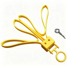 Bridas de cable tácticas reutilizables, portátiles, expandibles, plegables, con desbloqueo de doble orificio, adecuadas para CS Airsoft, caza, tiro, camping - A - Ver 9