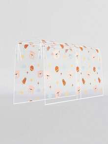 Household Balcony Clothes Drying Cover, Bird Dropping And Rainproof, Waterproof Outdoor Drying Rack Cover For Clothes And Blankets, Dustproof And Moisture-Proof Clothing Storage Cover,Dorm Room - Multicolor - View 9