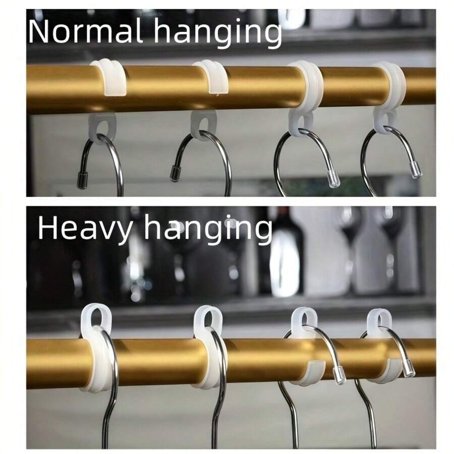 24/12 piezas Ganchos de plástico para colgar ropa, Ganchos de plástico resistentes al viento, Ganchos de plástico prácticos resistentes al viento para uso doméstico, Adecuados para colgar ropa, barras de ropa, cuerdas para tender - Ligeros y portátiles, fáciles de guardar cuando no se usan.