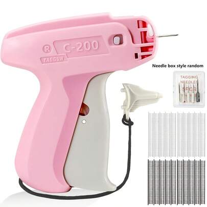 Mini pistola da cucito senza ingorghi - Kit di strumenti per la riparazione rapida degli indumenti, mini pistola per etichette adatta per la riparazione di abiti, riparazione di tessuti fai-da-te (senza filo/ago richiesto) - Adatta per sarti e appassionati di fai-da-te