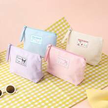 1PC, Licensed Sanrio Hello Kitty Large Capacity Handheld Makeup Bag, Minimalist Portable Waterproof Travel Storage Pouch, Multi-Functional Toiletry Organizer, Gift For Girls - View 5