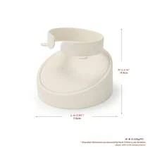 Oirlv 1件米色珠寶展示道具組，適用於項鍊、耳環、戒指和其他珠寶展示架，收納與整理架 - 米色 - 查看 13