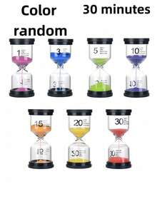 1pc Exquisite Colorful Timer Stress Relief Toy 1min/3min/5min/10min/15min/30min Timer For Game, Classroom, Home, Office (Random Color) - Multicolor - View 3
