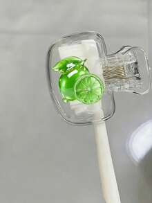 Lemon Shaped Toothbrush Holder - Cute Design For Travel And Home Storage With Transparent Lid, Compact And Portable Design Easy To Carry, Protects Toothbrush Head, Features Dual Drainage And Ventilation Functions, Suitable For Home, Dorm And Travel Use | Cute Toothbrush Head Storage Rack Suitable For Bathroom Storage, Suitable For Home And Dorm Use - Multicolor - View 11