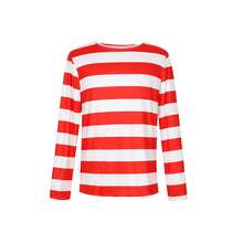 Disfraz de Halloween para padres e hijos: Smart Wally, disfraz de cosplay de dibujos animados británicos. - Ropa para niños Worry + Gafas + Sombrero - Ver 6