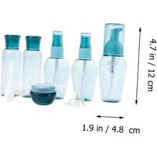 Portable Travel Cosmetic Bottle, Lotion Storage Container, Suitable For Perfume, Cream, Etc., Leak-Proof Design, Lightweight And Easy To Carry, Ideal For Travel And Business Trips - Multicolor - View 8