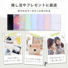 チェキアルバム 大容量 チェキ帳 チェキ アルバム かわいい シンプル レザー instaxmini用 インスタックスミニ用 チェキフィルム 収納ケース 茶色 ブラウン 256枚収納 - チェックする 5