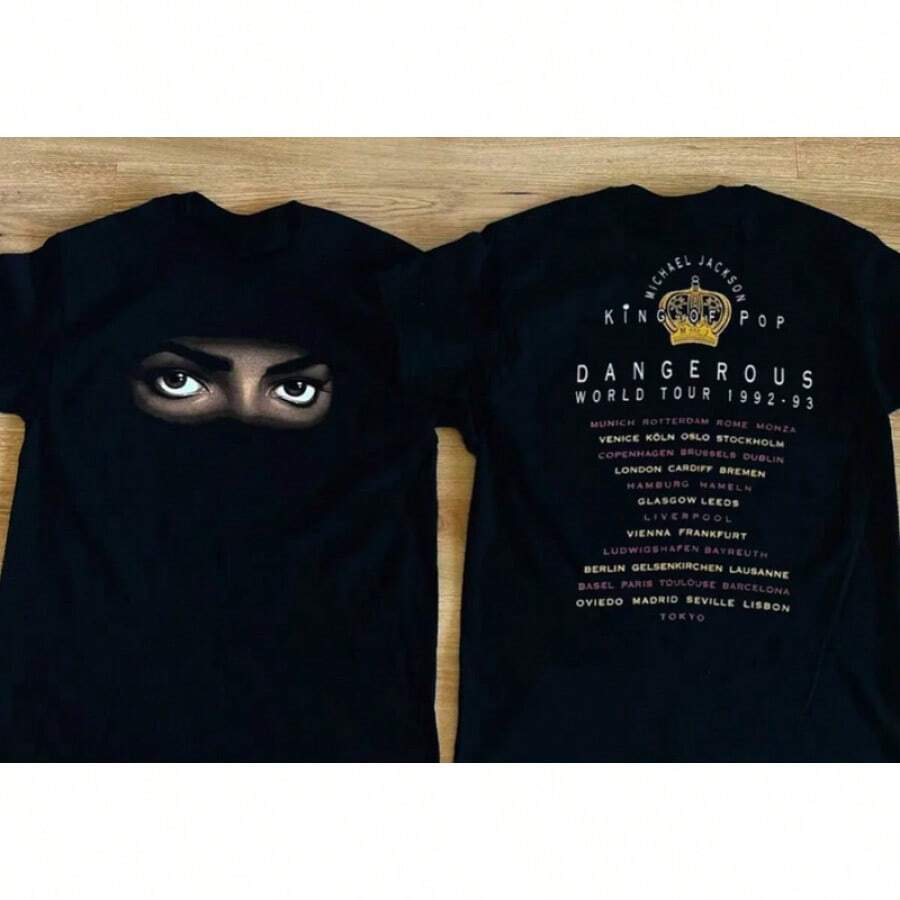 Men T-Shirts - Black - View 1