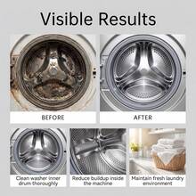 OUHOE Washing Machine Cleaning Tablets, Bathroom Living Room Balcony Remove Limescale, Residue, Dirt, Rust And Odor, Deep Cleaning, Extra Large Pack, Deep Cleaning Washing Machine Cleaner, Back To School Gift, Gift For Family And Friends Holiday Gift (Randomly Sent New And Old Models) - Mix - View 10