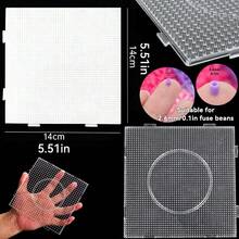 4件 2.6mm 透明大正方形熔珠板 DIY 模板，熔珠飾品製作工具用品。DIY 手作珠子。(僅含珠子板，不含熔珠及其他配件) - 2.6毫米 - 查看 3