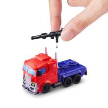 ZURU 5 Surprise Transformers Series 1 Mini Collectible Capsule – Includes Prime, Megatron, Ultra-Rare Gold Bumblebee – Official Licensed Mini Figures With Stickers – Mystery Surprise Toy For Kids - Multicolor - View 5