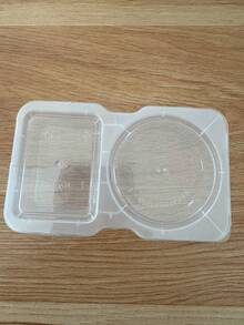 1pc / 5pcs / 10pcs Minimalist Dual-Compartment Snack Storage Box, Leak-Proof Lid, Reusable, Divided Design For Portion Control; Sturdy And Durable, Versatile Use For Storing Spices, Dried Goods, Various Snacks; Suitable For Kitchen, School, Travel, Camping, Picnic And Daily Home Use, Practical Life Essential, Also Perfect As Gift For New Year, Valentine's Day, Mother's Day, Father's Day, Graduation Season, Back To School - Multicolor - View 7
