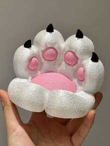 Cute Cat Paw Shaped Phone/Tablet Stand, Creative Cute Desktop Slouchy Stand, Suitable For Phone/Tablet, Gift For Best Friend Or Girlfriend - Multicolor - View 2