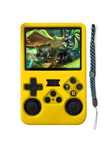 1 chiếc bao silicon mềm bảo vệ cho máy chơi game cầm tay retro R36S, chống sốc chống trầy chống rơi chống trượt, cắt chính xác cho tất cả các nút, thân thiện với da chống vân tay dễ vệ sinh, đi kèm dây đeo, nhiều màu sắc - Xem 15