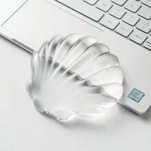 Almohadilla de Reposo de Muñeca de Gel de Silicona Suave, Cojín de Apoyo Ergonómico Pequeño y Transpirable para Alivio del Dolor, Relleno de Gel, Transparente, Ideal para Portátiles, Oficina & Uso Doméstico - Ver 9