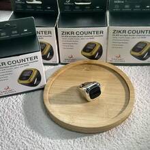 Smart Ring Counter Multi-Channel Charging Electronic Digital Display Ring Counter Metal Luxury Shell Time & Date Display Silent Vibration Reminder Rechargeable Long Battery Life Multi-Color Gold Silver Black Versatile Business Accessory Suitable For Muslim Prayer Recitation Counting, Spiritual Practice Tracking, Daily Portable Precise Counting - Multicolor - View 8