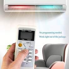 適用於 Sharp 便攜式冷氣 CV-P09LX CV-P10LC CV-P10MC CV-P10NC CVP10NC-D CVP10NC-R CV-P10PC CVP10PC-D CVP10PC-R CV-P10RC 的替換遙控器 - 查看 8