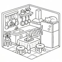 Relax Your Mind And Body, Unleash Your Creativity, This Cozy Coloring Book - 24 Smooth Line, Easy-To-Color Exquisite Illustrations, Designed For Children And Adults To Create A Whimsical And Easy-To-Color Atmosphere, Perfect For Home Decor, Journaling Or Gifts - Atmosphere Coloring Book - View 6