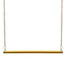Golden Steel Ceiling Mounted Clothing Racks, 2 Pack Adjustable Chain Hanging Garment Organizer, 70.86in Height Hanger With Smooth Edges, 11.02lbs Load Capacity Open Style Display Rack For Retail Store Home Cloakroom Mall - Gold - View 3