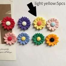1/3/5/8/10/12/14/20pcs Fun Sunflower Resin Fridge Magnets, Suitable For Kitchen Refrigerator, Can Be Used As Small Gifts For Family And Friends, Warm And Shiny Sunflower Decorative Magnets, Table Decoration, Kitchen Decoration, Suitable For Kitchen, Living Room, Office, Bulletin Board, Holiday Gift - one-size - View 14