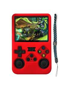 1 chiếc bao silicon mềm bảo vệ cho máy chơi game cầm tay retro R36S, chống sốc chống trầy chống rơi chống trượt, cắt chính xác cho tất cả các nút, thân thiện với da chống vân tay dễ vệ sinh, đi kèm dây đeo, nhiều màu sắc - Xem 10