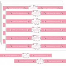 10pcs Pink Handmade Sealing Stickers, Handmade With Love, Perfect For Small Business, Food, Gift Boxes And DIY Packaging, Push-Push Handmade DIY Decorative PVC Self-Adhesive Stickers - DIY Sealing Stickers - View 9