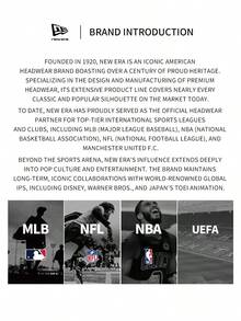 New Era 黑色燈芯絨 NY Logo 棒球帽，復古街頭風老爹帽，休閒中性日常頭飾 - 黑色 - 查看 8