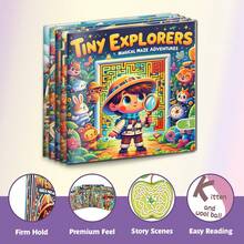 Maze Adventure Journey, Exercise Children's Brains: An Interesting And Challenging Children's Chapter Book - Maze - View 7