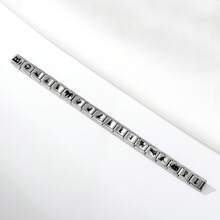 Cat Silhouette Modular Bracelet, Stainless Steel Detachable Design, Hypoallergenic And Non-Fading, Niche Ins Style Fun Cat Bangle - Mk18 - View 2