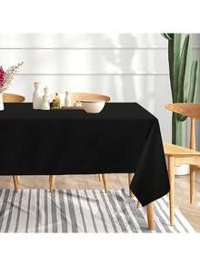 1 Pack Red & Green Tablecloth 147 X 259.08 Cm, Rectangular 1.88m Tablecloth - Stain-Resistant, Wrinkle-Resistant, Washable Polyester Tablecloth, Suitable For Dining Table, Buffet Party And Camping Christmas Decoration (Multiple Colors And Sizes Available) - Multicolor - View 7
