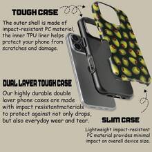 Couverture rafraîchissante et délicieuse avec design floral pour iPhone 17 16 15 14 13 12 11 Pro Max, Couverture florale pour Samsung S21 S22 S23 S24 S25 Ultra - Étui brillant résistant - Voir 8