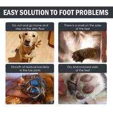 Pet Paw Cleaner For Dogs And Cats, Moisturizing Paw Balm, Lick-, Prevents Dryness And Cracking - Multicolor - View 3