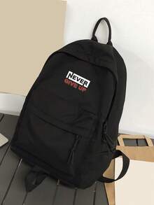 Printed Large Capacity Backpack, Suitable For Daily Use, School And Travel, Unisex, Back To School Season - Multicolor - View 6
