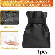 Thickened Faucet Insulation Cover, Waterproof Anti-Freeze Outdoor Faucet Sleeve, Reusable, Suitable For Cold Weather Water Pipes And Faucets, Used For Winter Anti-Freeze Protection - A - View 13