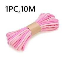3/5mm Thick Polyester Braided Rope Solid Color Rope Suitable For Weaving Crafts Phone Lanyards, DIY Projects, Outdoor Camping, Pet Leashes - Solid Color - View 17