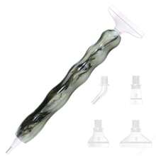 Bolígrafo de pintura de diamantes de resina 5D DIY con puntas de rosca, bolígrafo de arte de diamantes con puntas multifuncionales de plástico, herramientas de pintura de diamantes para arte de diamantes DIY - Ver 16