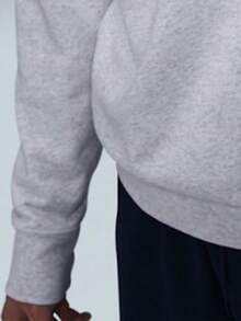 Nike Men's AS M NK CLUB FT CREW Sweatshirt Knit Pullover FN3889-051 - Grey - View 5