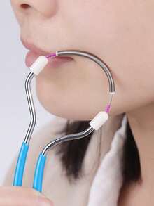 6pcs Set (1pc Facial Razor + 5pcs Nose Hair Trimmer) Facial Hair Removal Tool, Delicate Beauty Facial Razor, Spring Hair Removal Tool, Women's Lip Hair Remover, Facial Hair Removal Device, Lip Hair Removal Tool, Beard Facial Hair Leg Hair Removal Tool - View 7