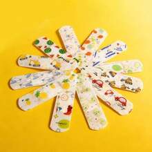1 Set 120 piezas Pegatinas impermeables con patrón de dibujos animados - Ver 2