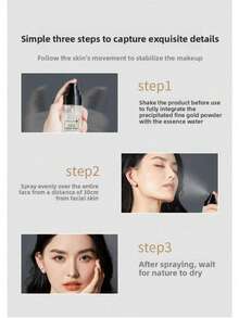 1 Bottle Starry Glitter Quicksand Oil-Control Toner, Starry Glitter Quicksand Setting Skincare Spray, Moisturizing Hydrating Long-Lasting Oil-Control Toner - Star Flash Flowing Sand - View 9
