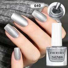FOUR LILY 6.3ml Kuteks Kuku Berbasis Air yang Dapat Dikupas, Tanpa Perlu Dipanggang, Cepat Kering, Tahan Lama, Cocok untuk Salon, DIY, dan Penggunaan di Rumah, Tersedia Berbagai Warna - MultiWarna - View 26