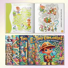 Maze Adventure Journey, Exercise Children's Brains: An Interesting And Challenging Children's Chapter Book - Maze - View 4