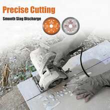 105mm Ceramic Tile Cutting Blade, Ultra-Thin Dry Cutting Saw Blade For Ceramic, Sintered Stone And Glazed Tile - 1 PCS - View 4