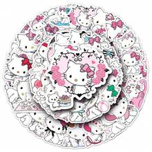 SANRIO 500張三麗鷗卡通可愛貓咪動物防水環氧樹脂貼紙，適用手機 - 彩色 - 查看 7