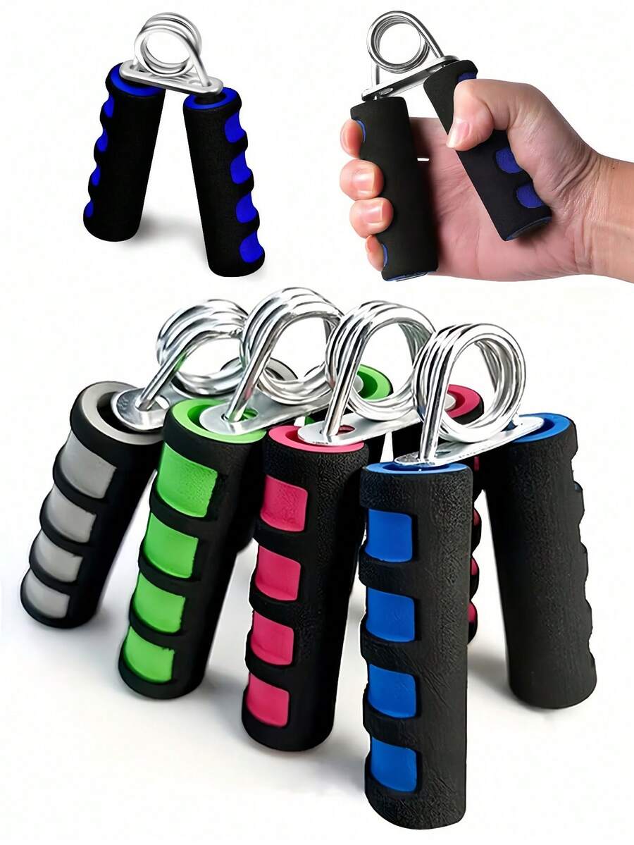 Wrist Developer Resistance Grip Trainer Portable A-Type Hand Grip Strengthener Soft Foam Hand Exerciser For Men Women For Sports Gym Home Workout Gym Essential Accessories