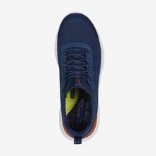 Skechers Men's Slip-On Low-Top Mesh Breathable Casual Sports Lightweight Walking Shoes - Navy Blue - View 8