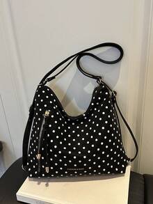 Mochila de gran capacidad estilo coreano, nuevo bolso bandolera de moda versátil, bolso de hombro tipo tote para ir al trabajo - Multicolor - Ver 12