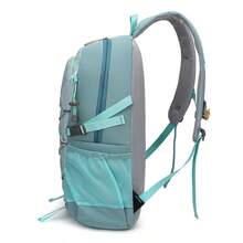 1pc Multicolor Outdoor Hiking Backpack, Large Capacity Multi-Pocket Backpack, Lightweight Breathable Travel Backpack, Unisex - Multicolor - View 9