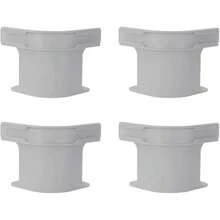 4 PCS Bed Sheet Holder, Bed Sheet Grippers, Discrete Heavy Duty Bed Sheet Tightener, Non Slip Corner Sheet Grippers Keep Sheets Firm & Tigh - Grey - View 2
